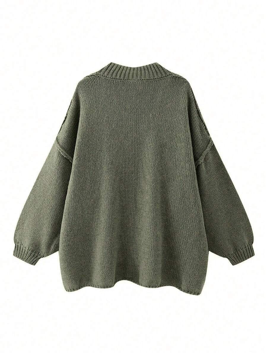 Cardigan Sweater Women's Embellished Vintage Korean Style