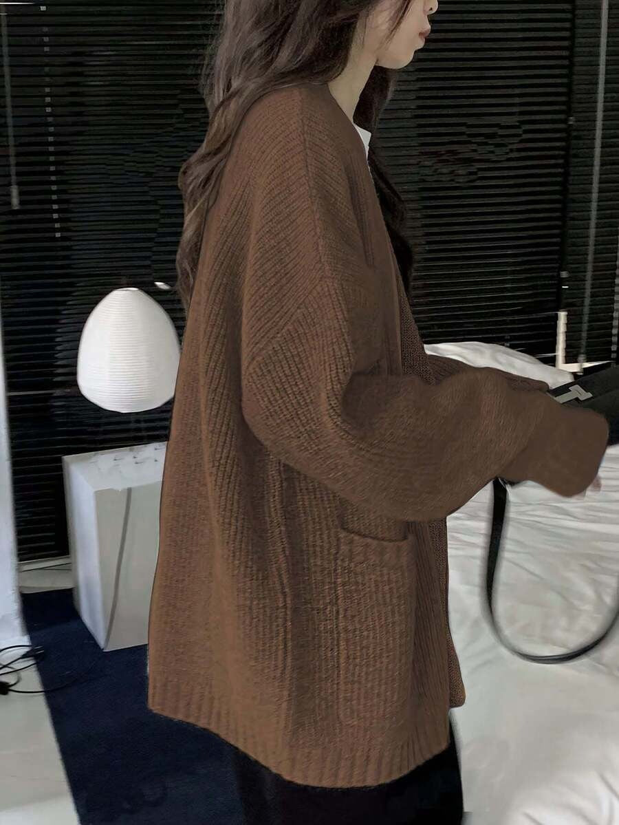 Knitted Wool Cardigan Sweater Women's Autumn Winter