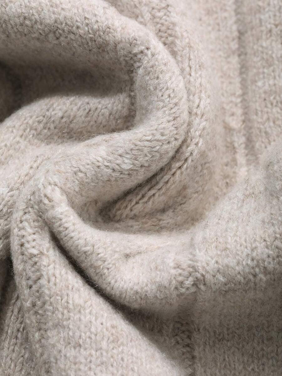 Oversized Knit Sweater for Women Long Sleeve Autumn Pullover