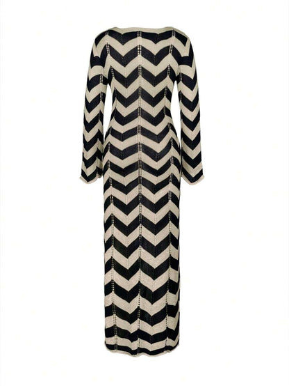 A stylish, modern, and simple woven cover-up dress for women, perfect for summer beach vacations