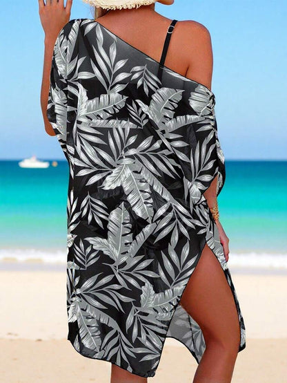 Grass Print Bikini for Beach Holidays