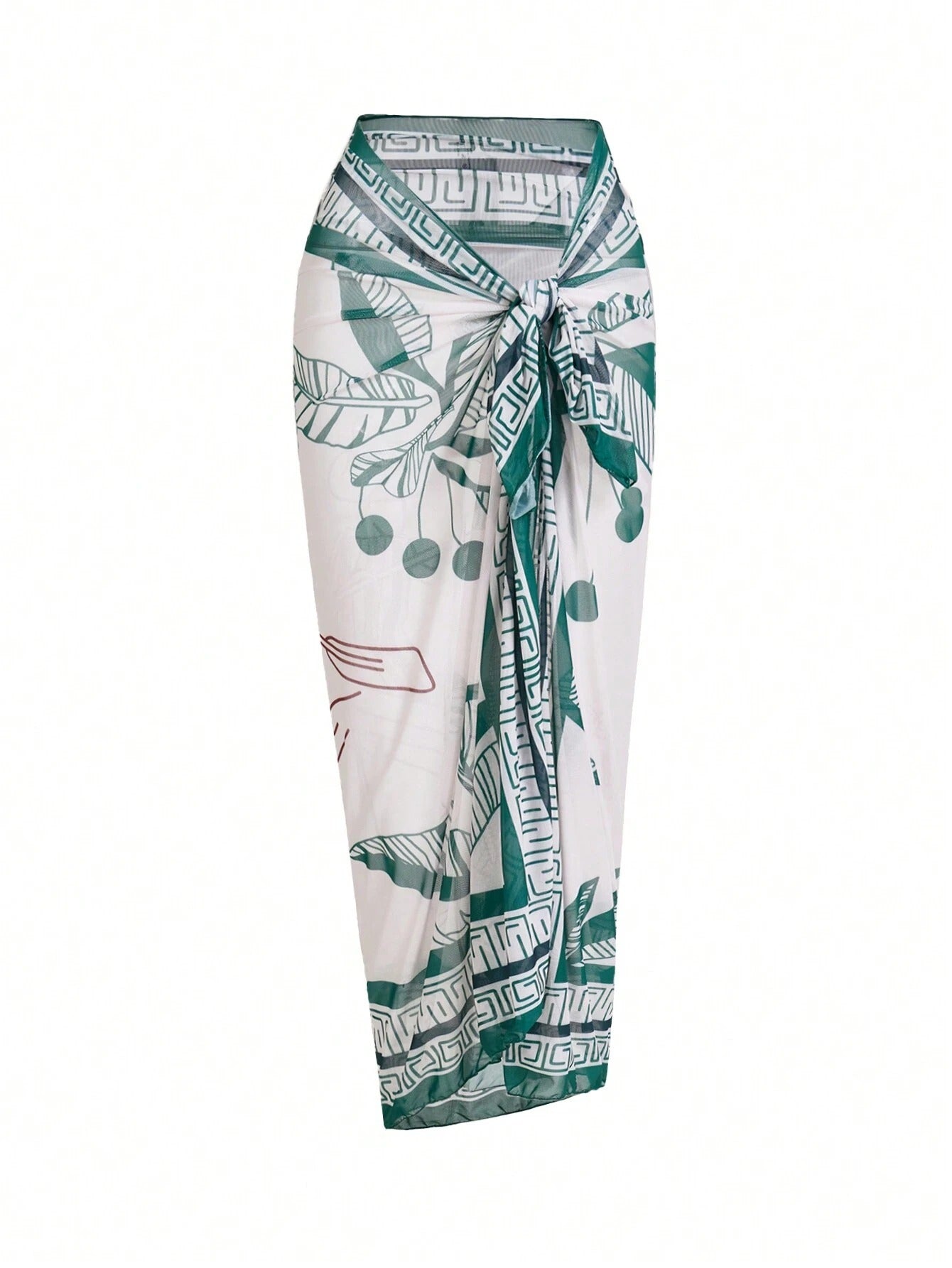 Summer Set Backless Spaghetti Top & Tie-Dye Pleated Skirt
