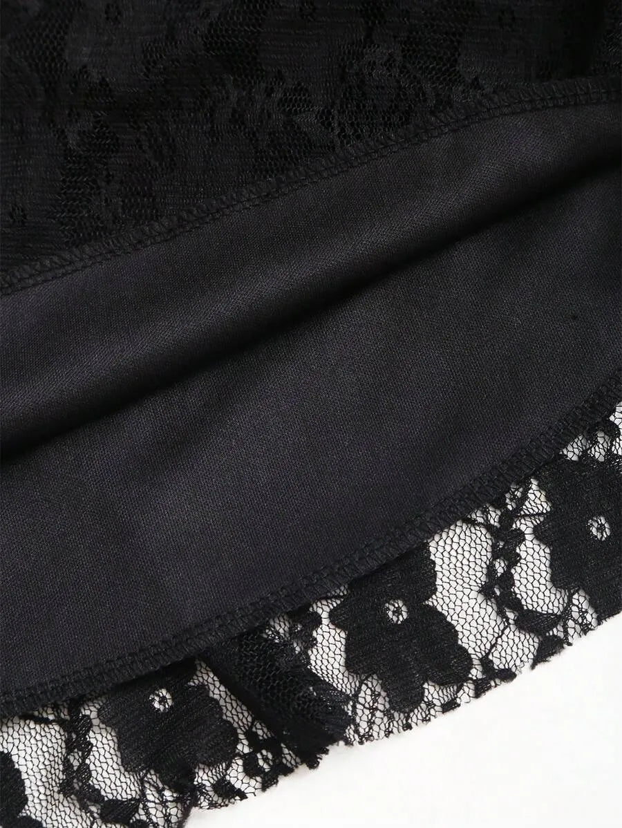 Women’s Bohemian Mini Skirt – Asymmetrical Pleats & Woven Hem