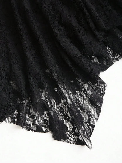 Women’s Bohemian Mini Skirt – Asymmetrical Pleats & Woven Hem