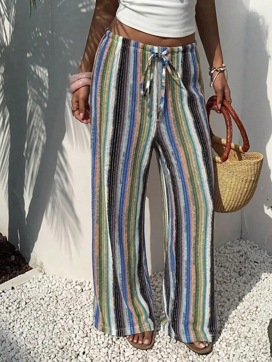Women's Versatile Khaki Brown Satin Maxi Skirt with Low Waist