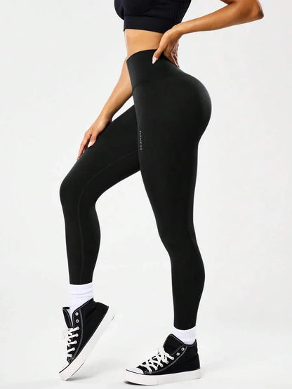 Yoga Workout Leggings - Flexible and Soft with a Cross Waist